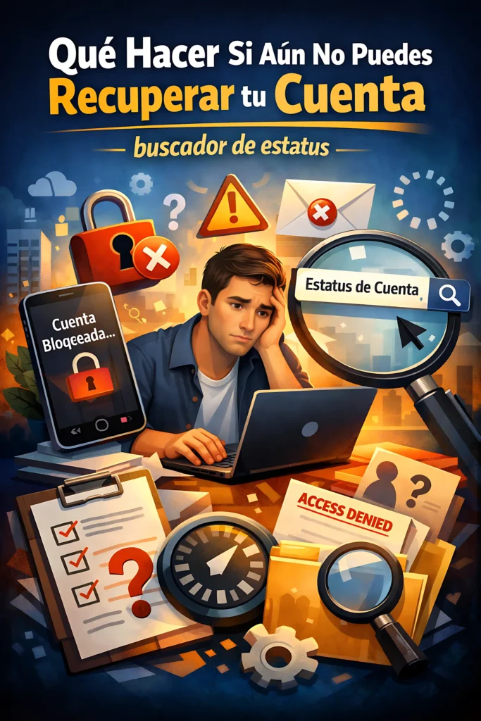 Qué Hacer Si Aún No Puedes Recuperar tu Cuenta