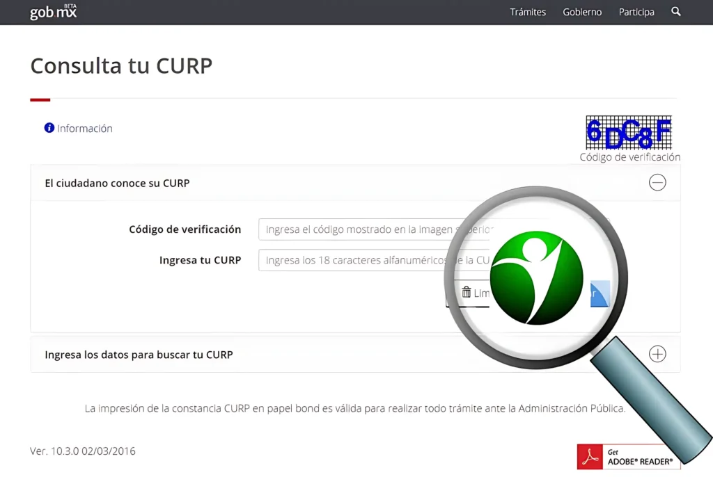 ¿Cómo Descargar e Imprimir tu CURP?