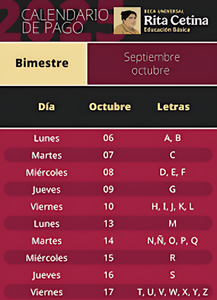 Pagos Especiales de la Beca Rita Cetina y Notas de Pago