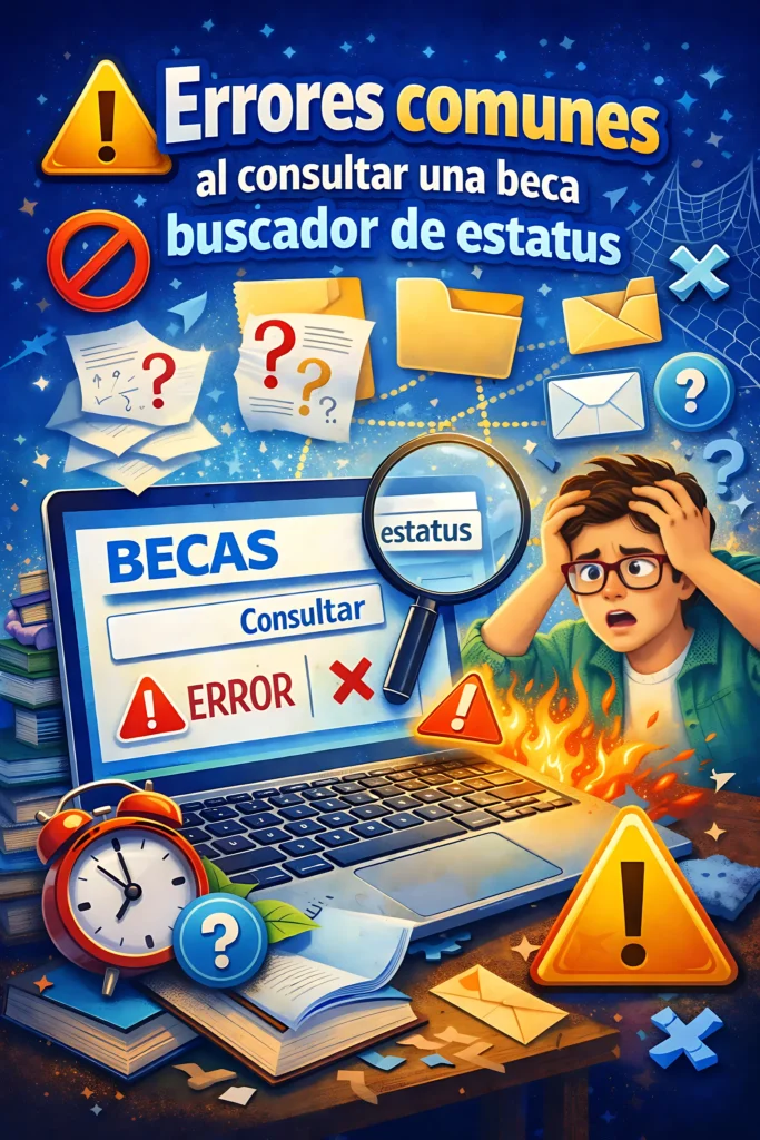 Errores comunes al consultar una beca