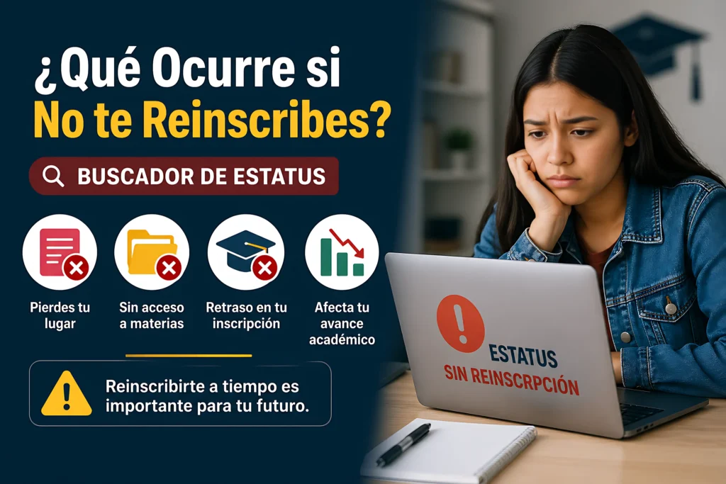 ¿Qué Ocurre si No te Reinscribes?