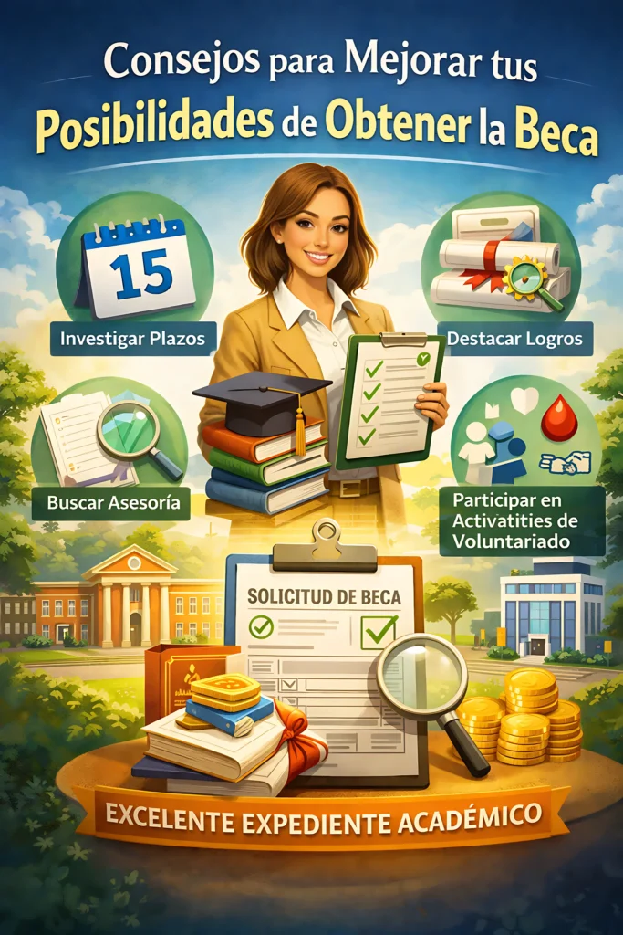 Consejos para Mejorar tus Posibilidades de Obtener la Beca