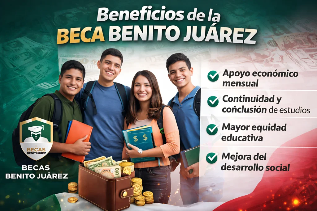 Beneficios de la Beca Benito Juárez