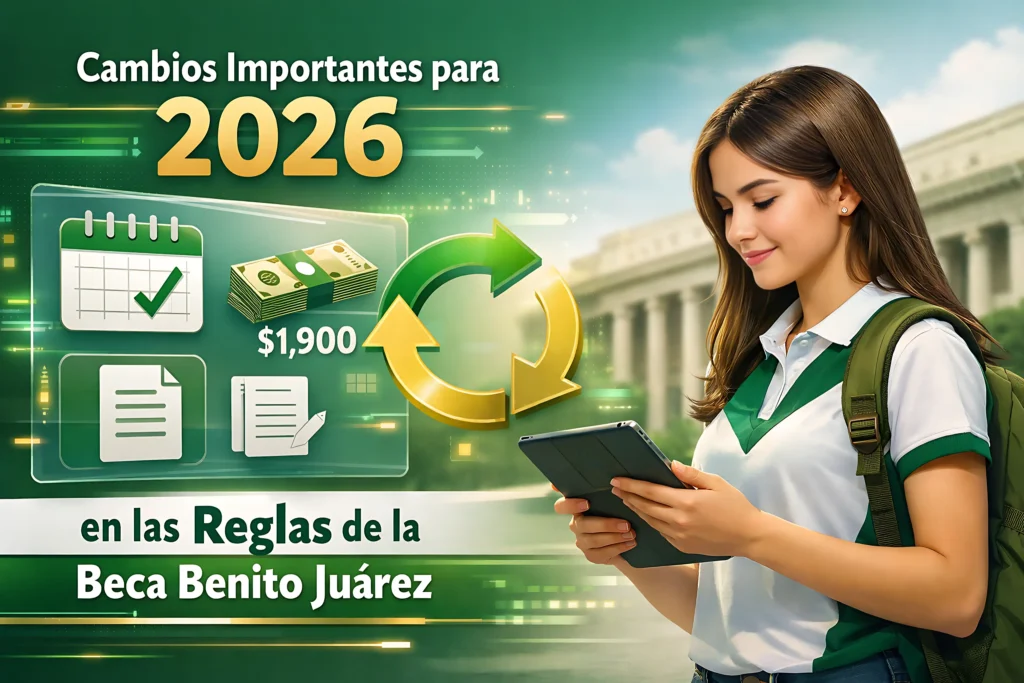 Cambios Importantes para 2026 en las Reglas de la Beca Benito Juárez