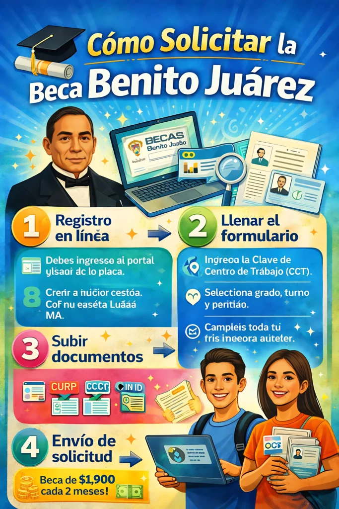 Cómo Solicitar la Beca Benito Juárez