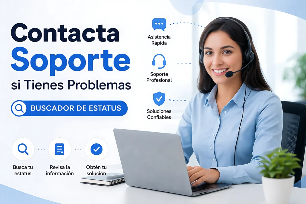 Contacta Soporte si Tienes Problemas