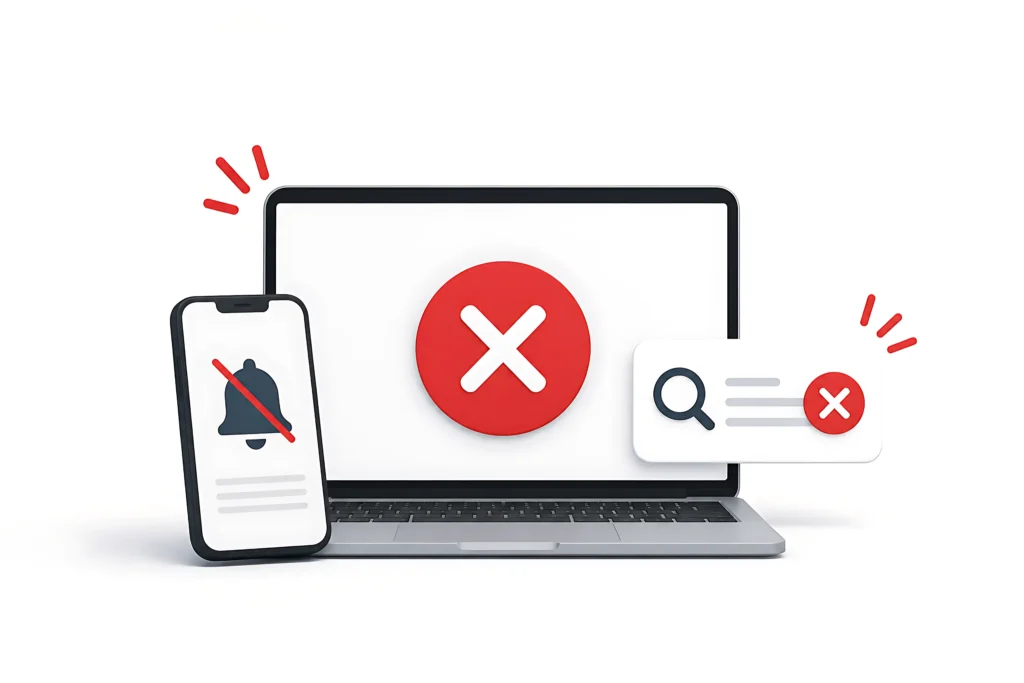 Error: No Revisar Notificaciones del Portal