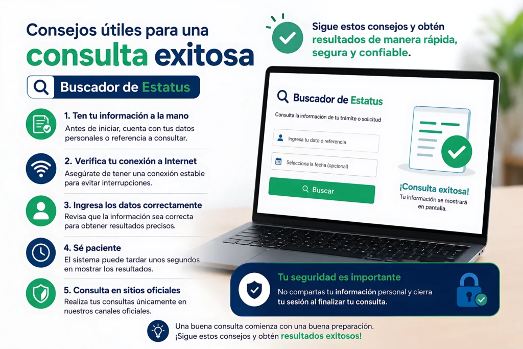 Consejos útiles para una consulta exitosa