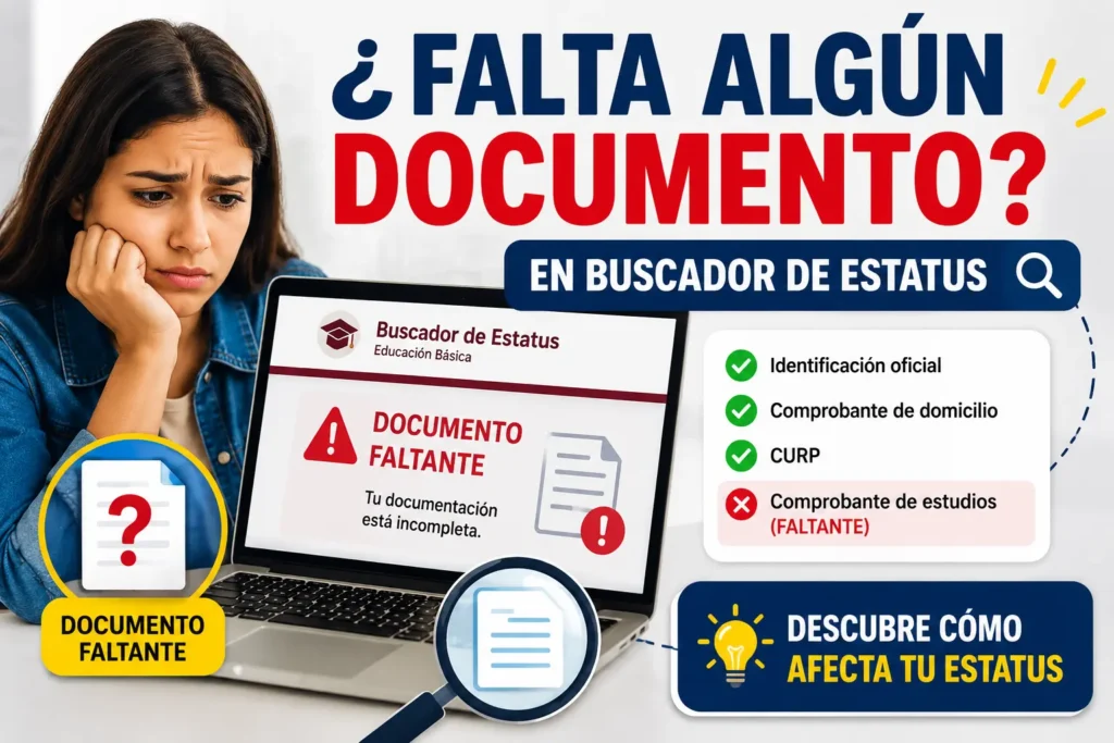 ¿Qué pasa si falta algún documento?